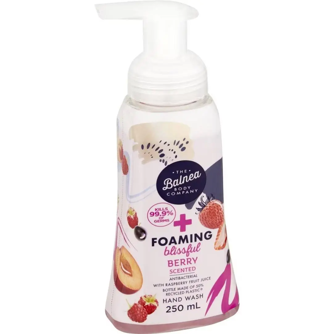 The Balnea Body Company Foaming Blissful Berry Scented Hand Wash 250ml
