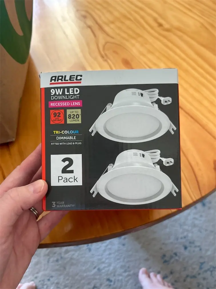 Arlec 9W Dimmable LED Downlight