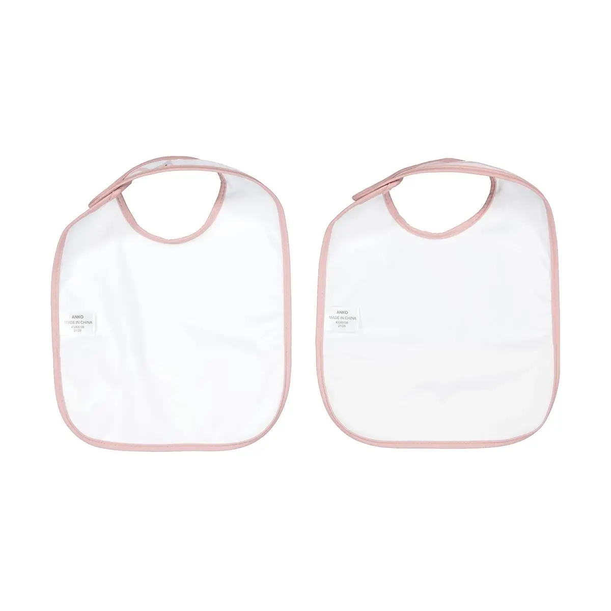 2 Pack Food Catching Bibs - Bunny