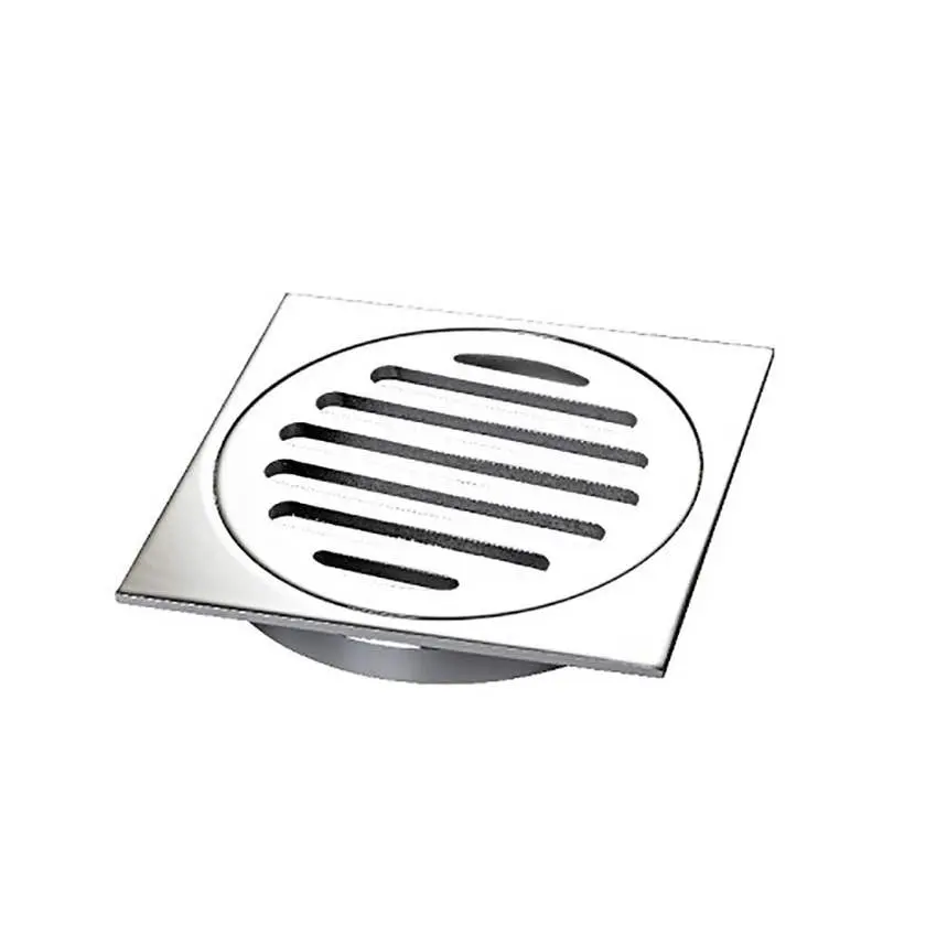 Mildon Grate Square Chrome 100mm