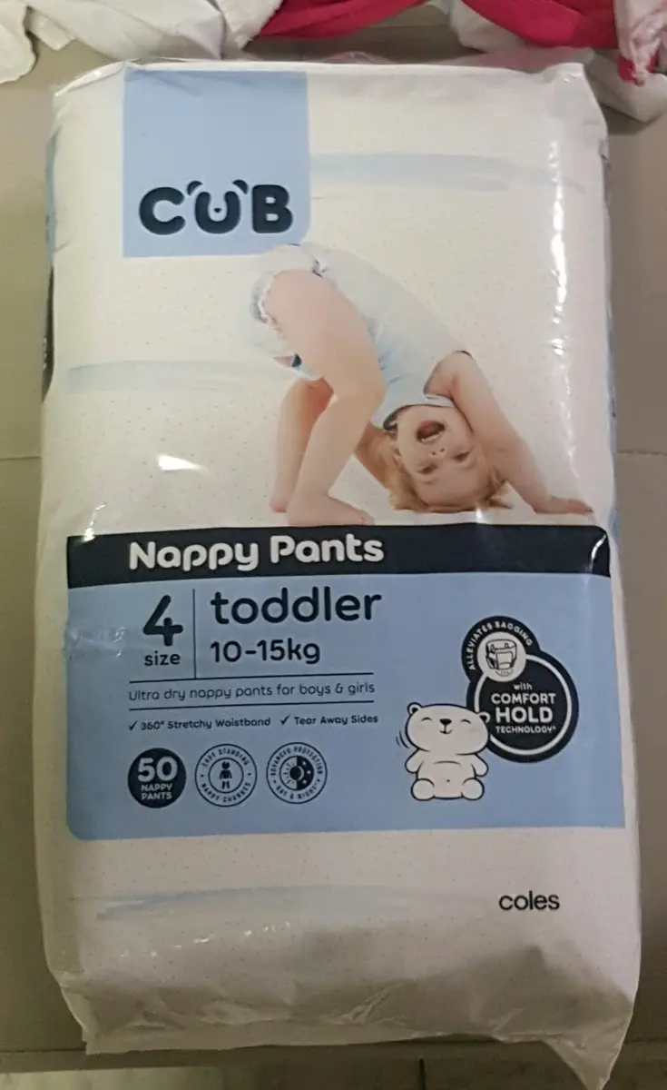 Jumbo Nappy Pants Size 4