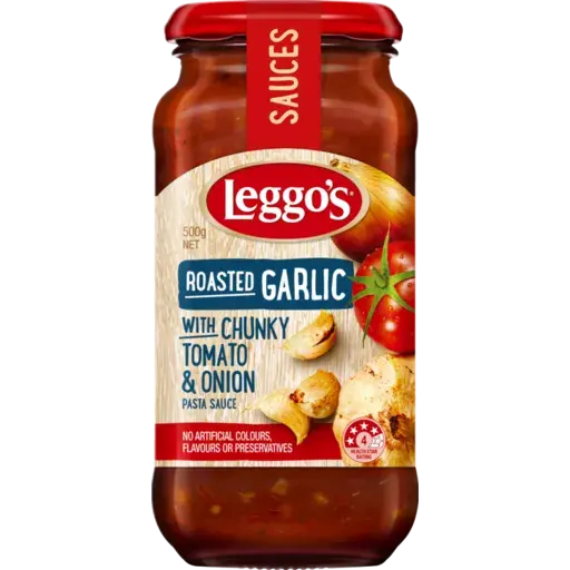 Leggo's Roasted Garlic Pasta Sauce 500g