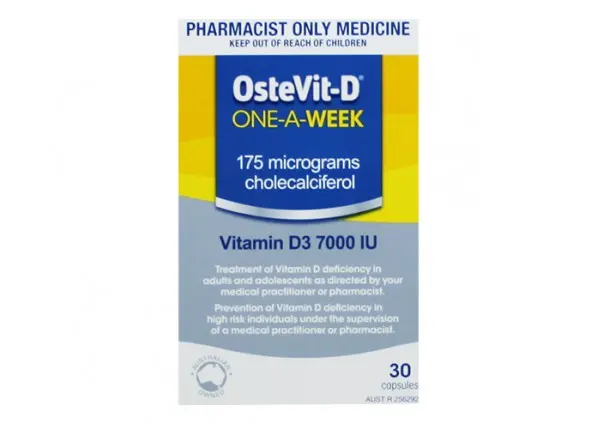 OsteVit D One-A-Week Vitamin D3 7000IU 30 capsules