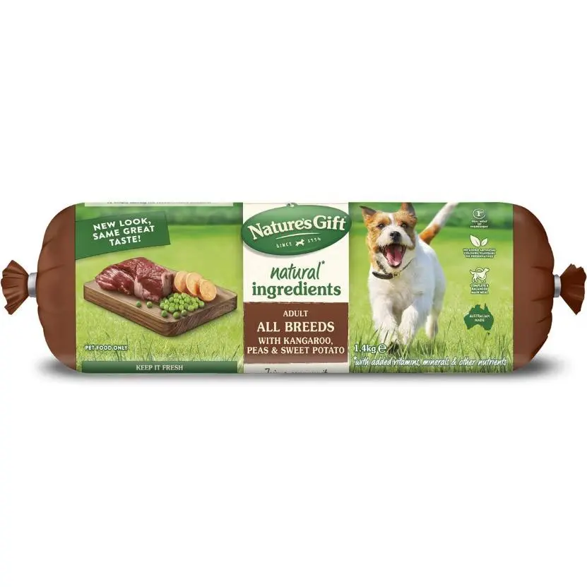 Nature's Gift Adult Chilled Fresh Dog Food Roll