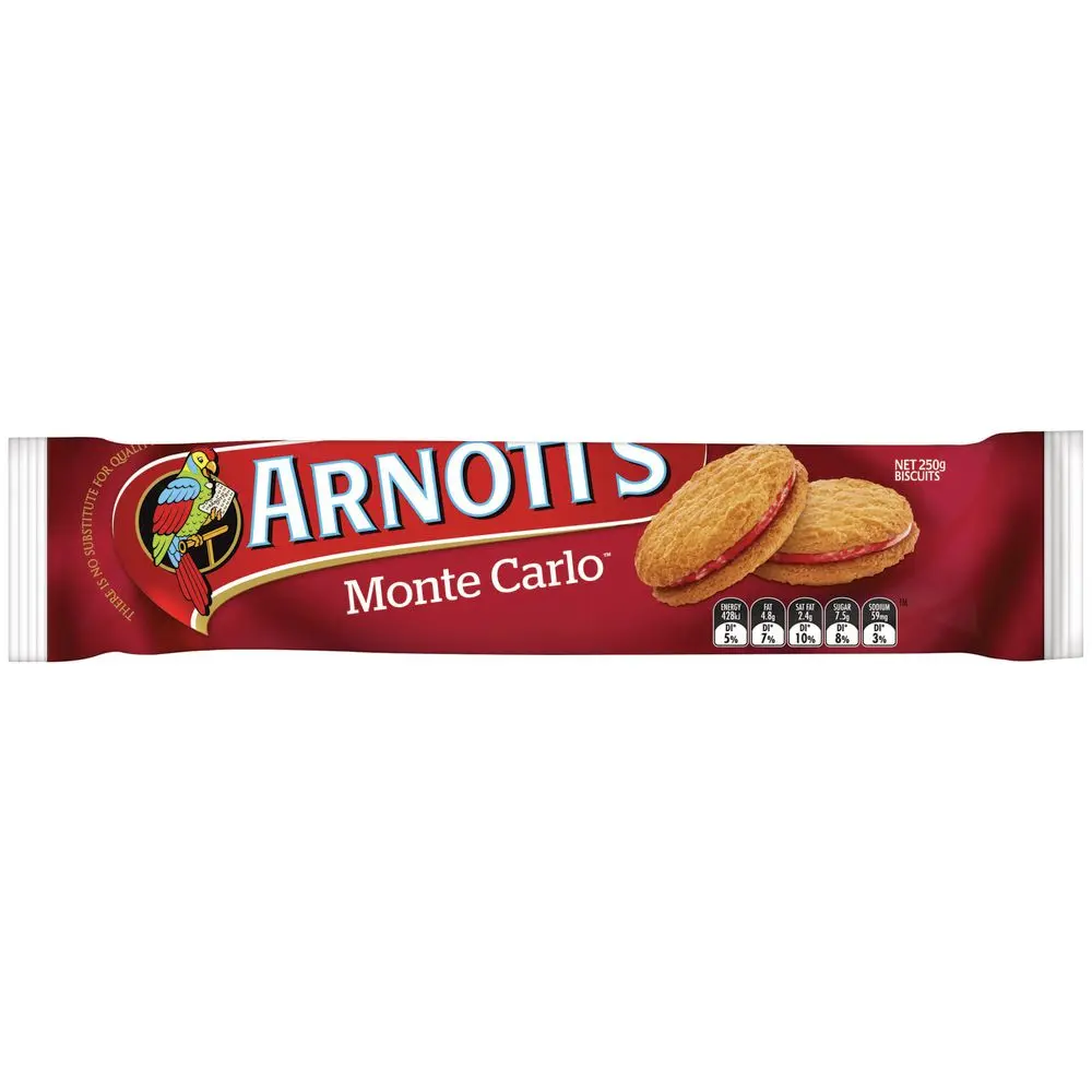 Arnott's Biscuits Monte Carlo 250g