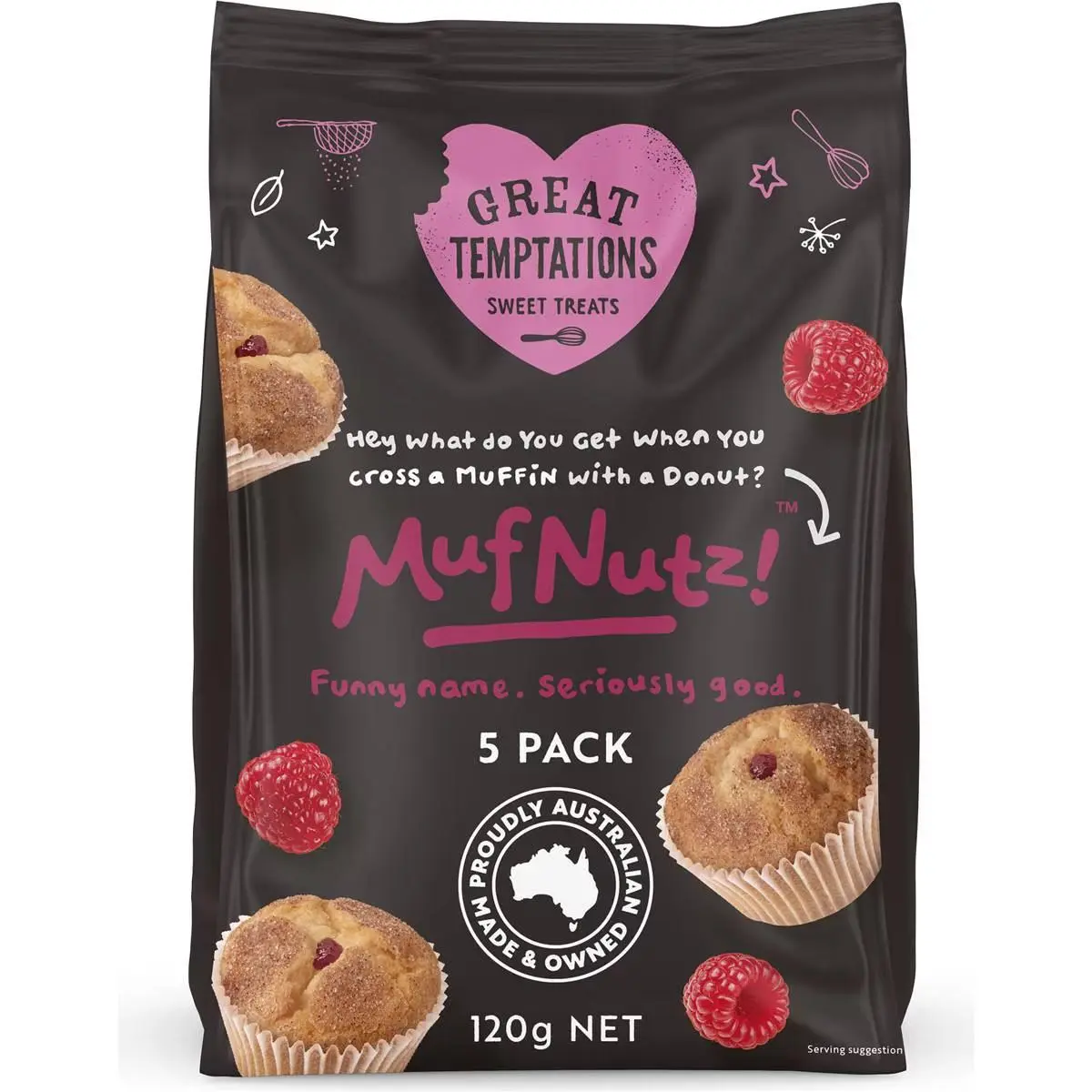 Great Temptations GT Mufnutz 5pk
