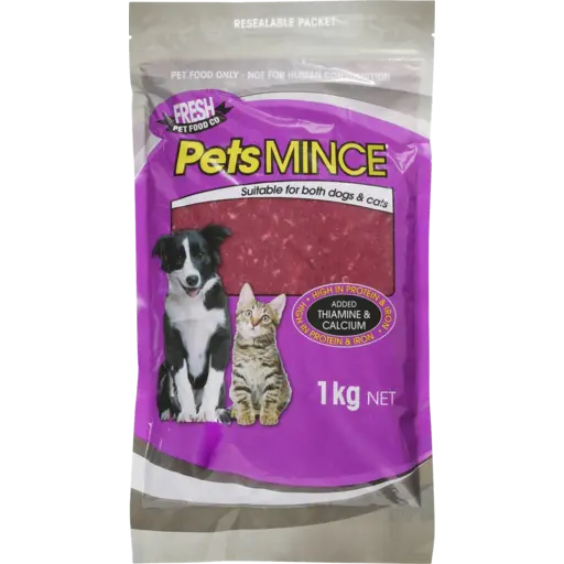 Fresh Pet Food Co Pets Mince 1kg