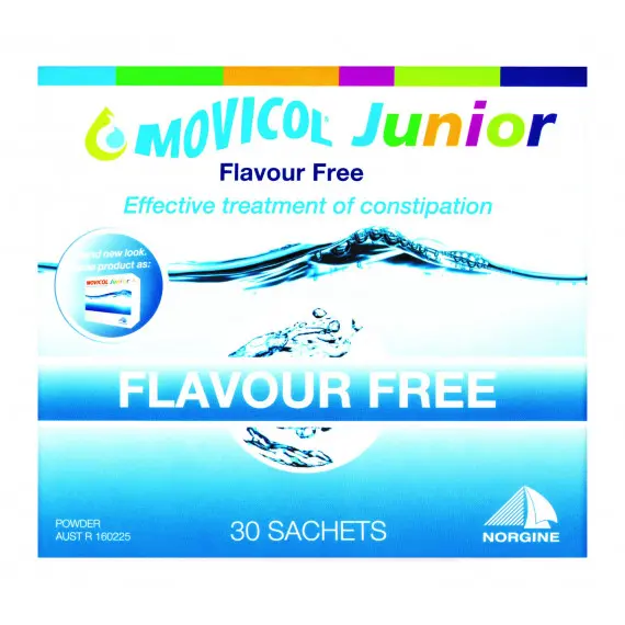 Movicol Junior Flavour Free Powder Sachets X 30