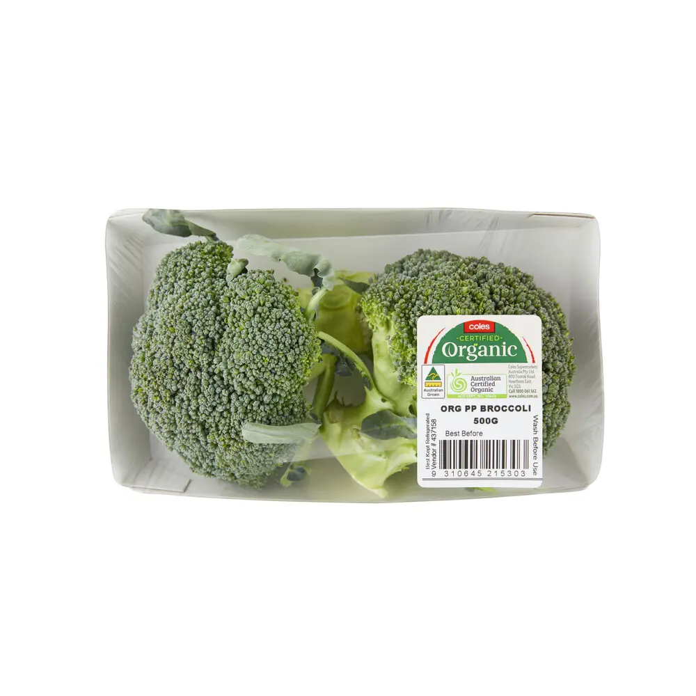 Organic Broccoli Prepacked