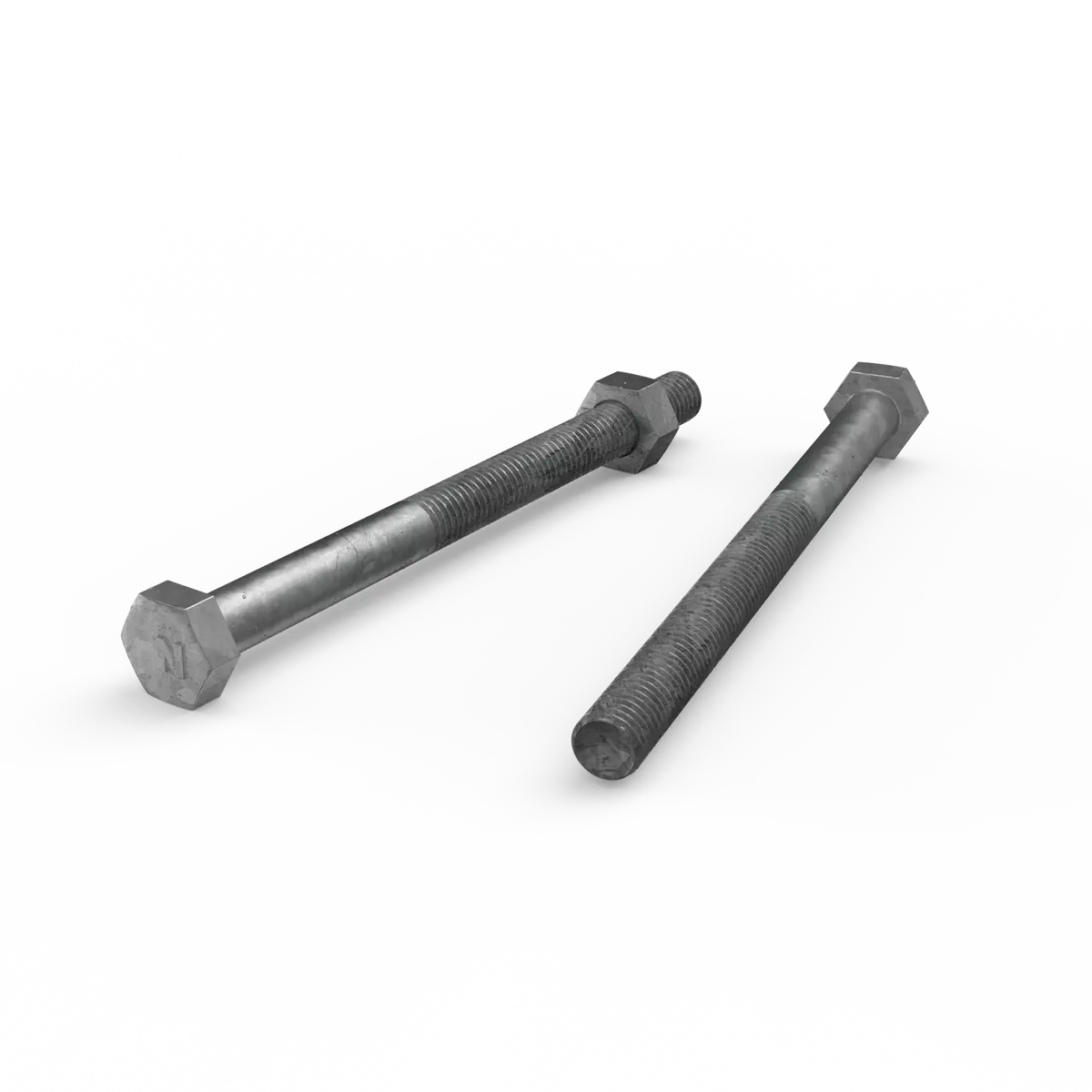 Zenith M10 x 130mm Hex Head Bolt And Nut