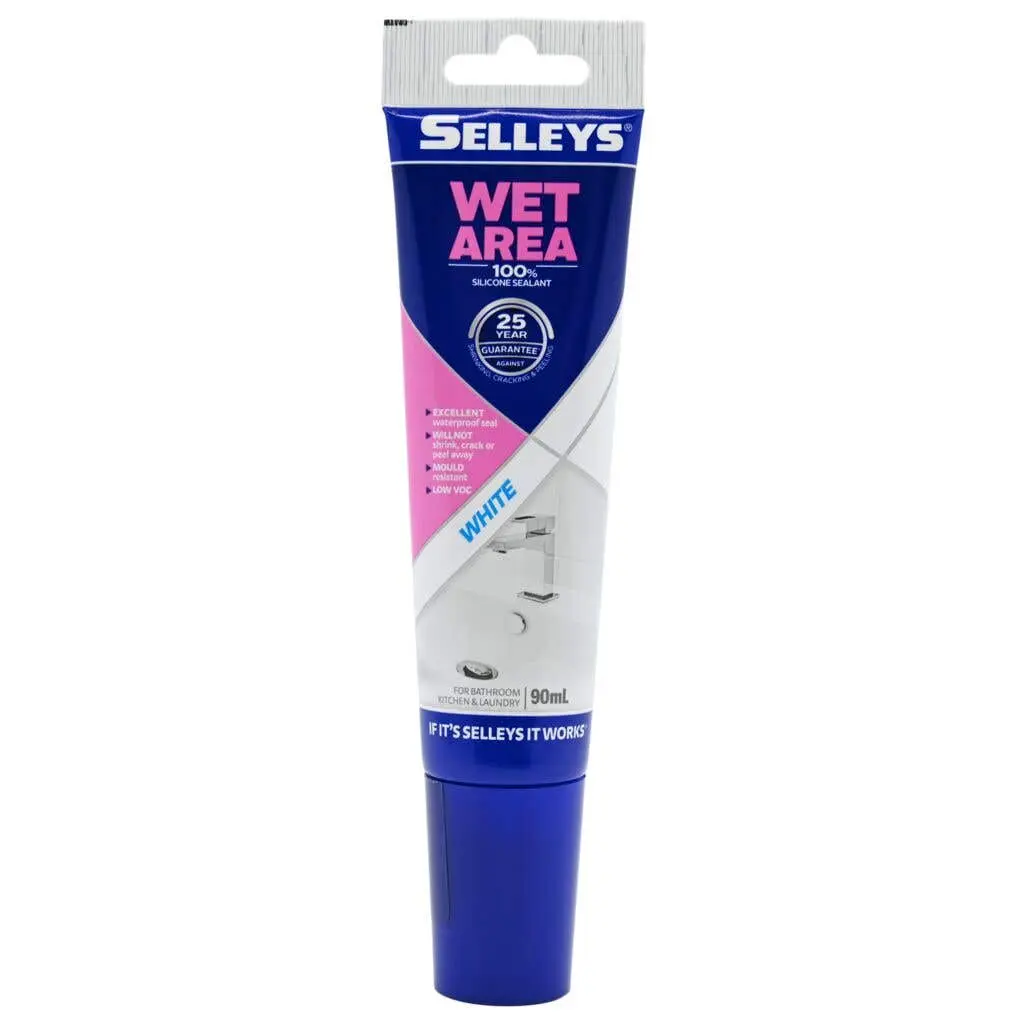 SELLEYS WET AREA WHITE 90ML