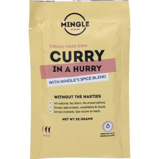 MINGLE SEASONING CURRY IN A HURRY 30G