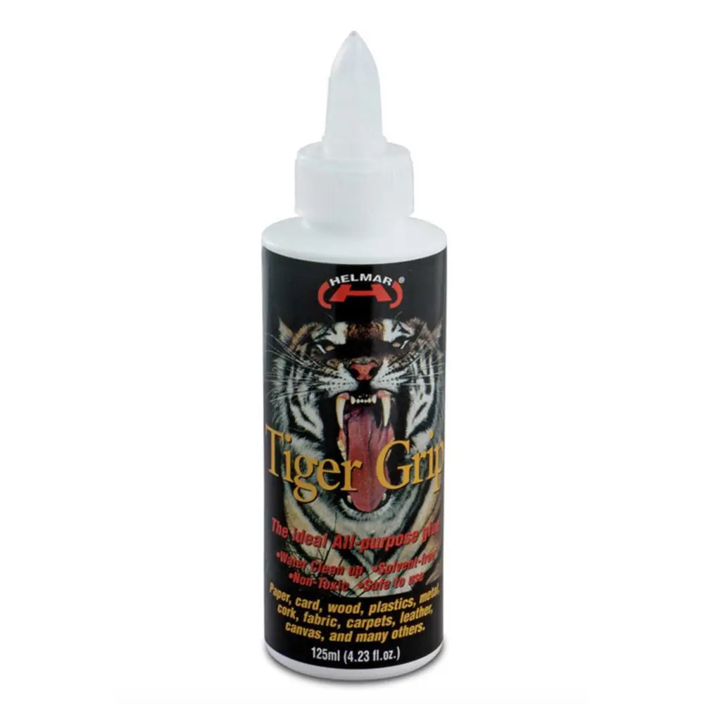 Helmar Tiger Grip Glue White 125 mL