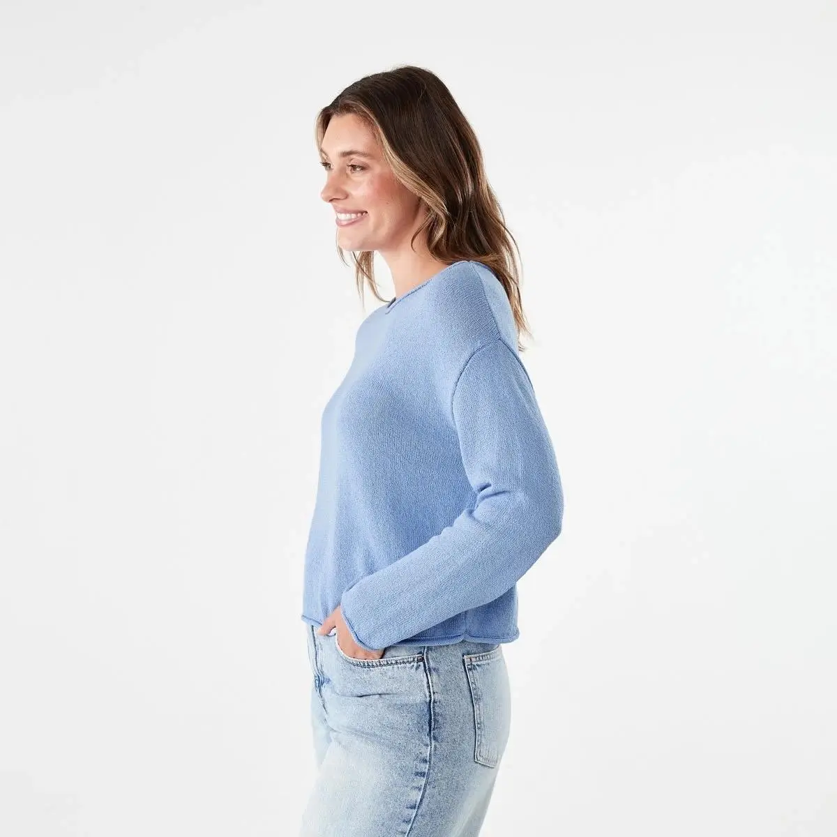 Boatneck Pullover Sweater