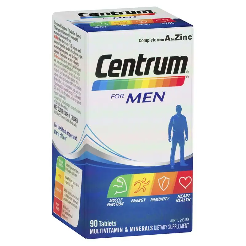 Centrum Multivitamin and Minerals For Men 90s