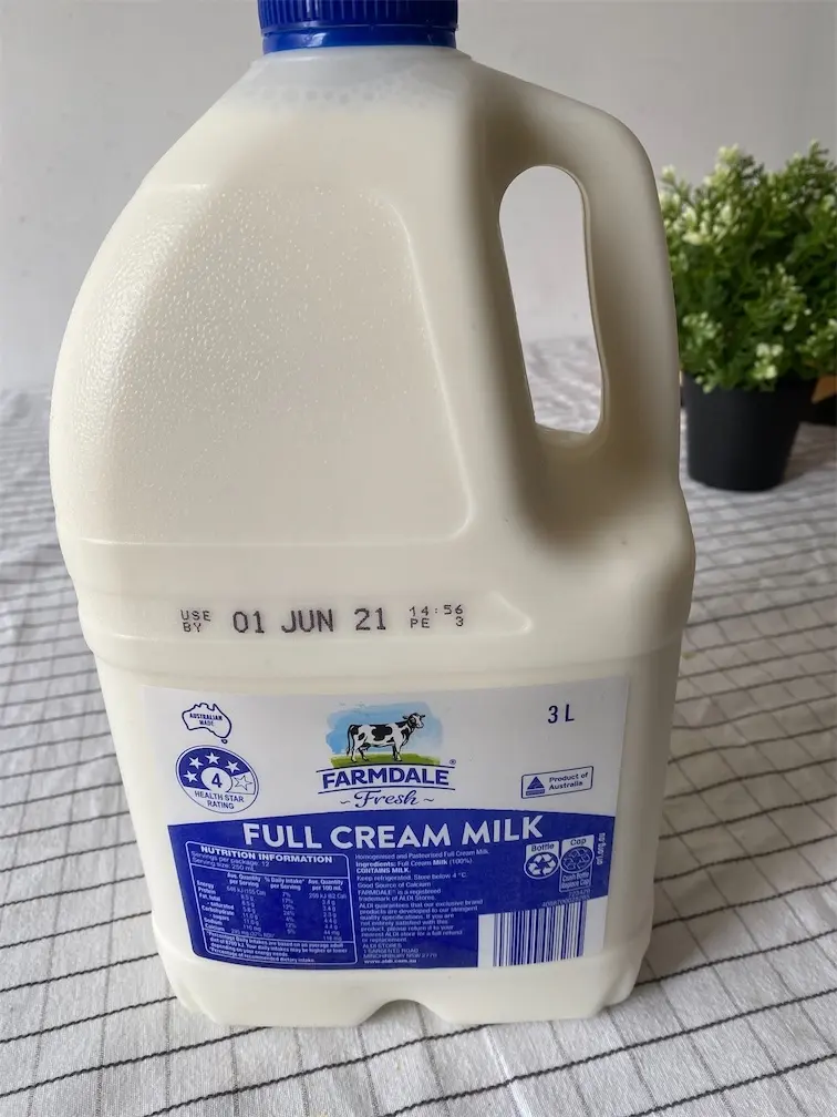 FARMDALE Full Cream Milk 3L