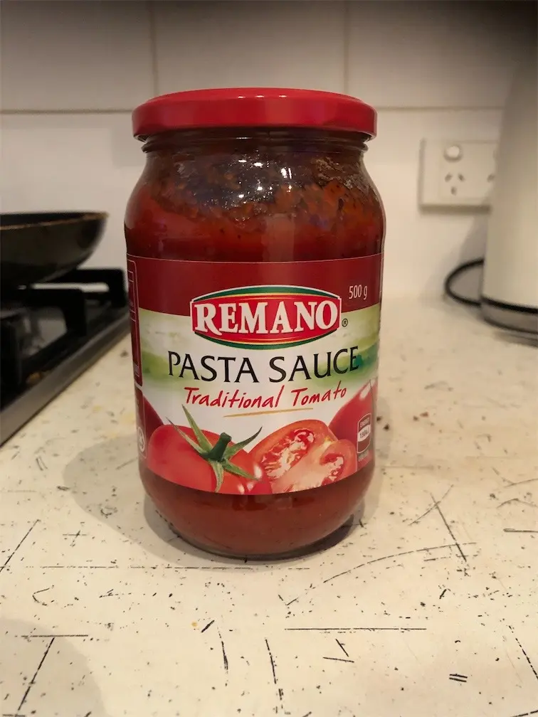 Remano Pasta Sauce Traditional Tomato 500g