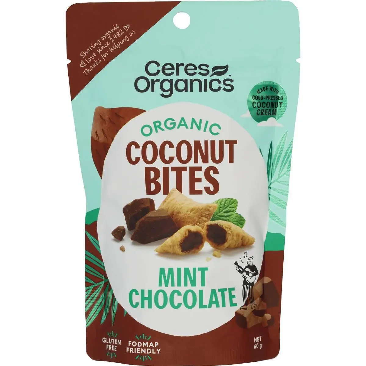 Ceres Organics Coconut Bites Mint Chocolate