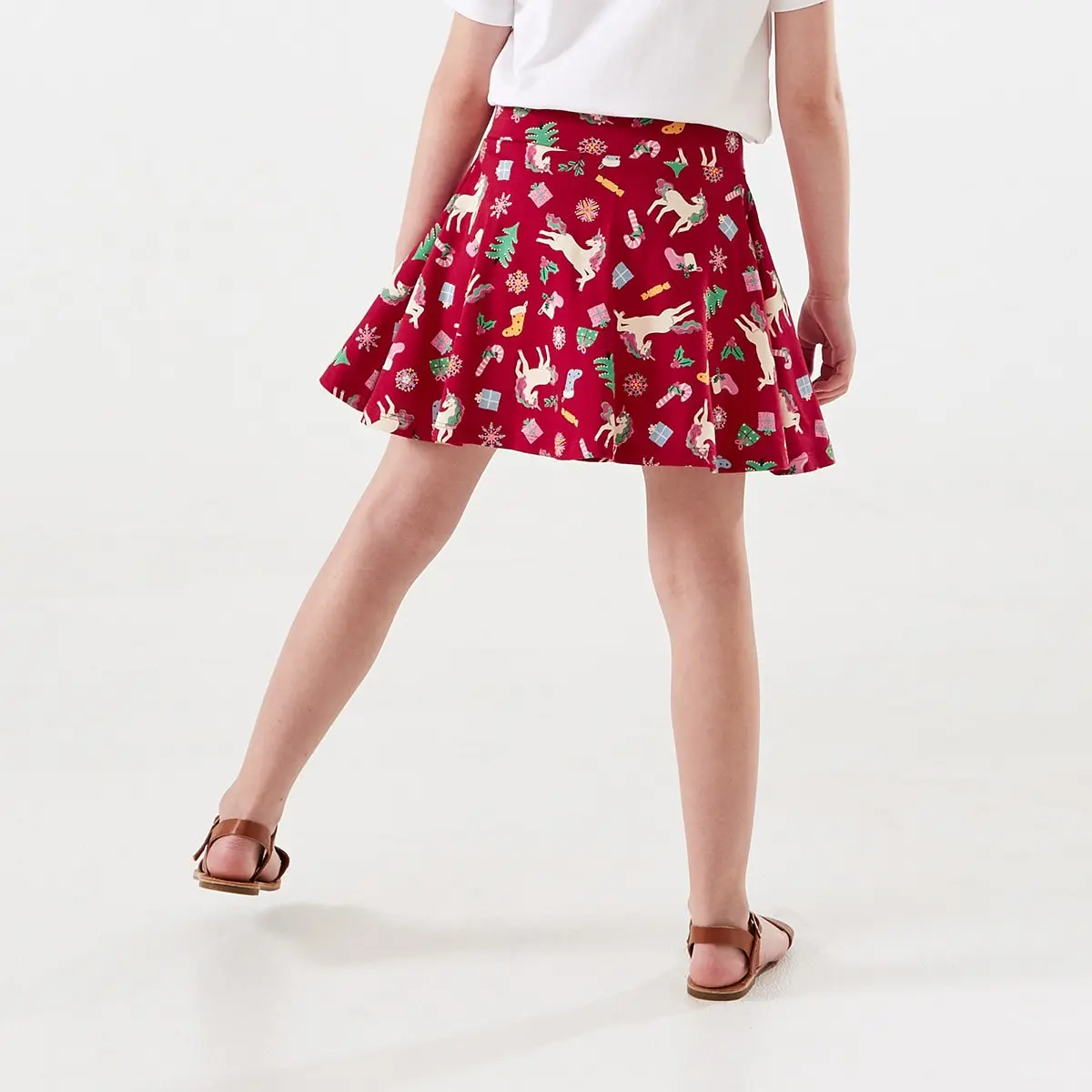 Printed Skort
