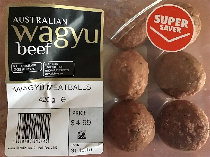 Wagyu Beef Meatballs 420g
