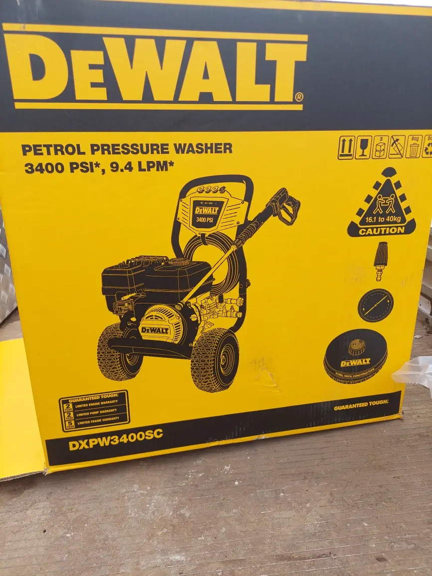 Dewalt Petrol Pressure Washer