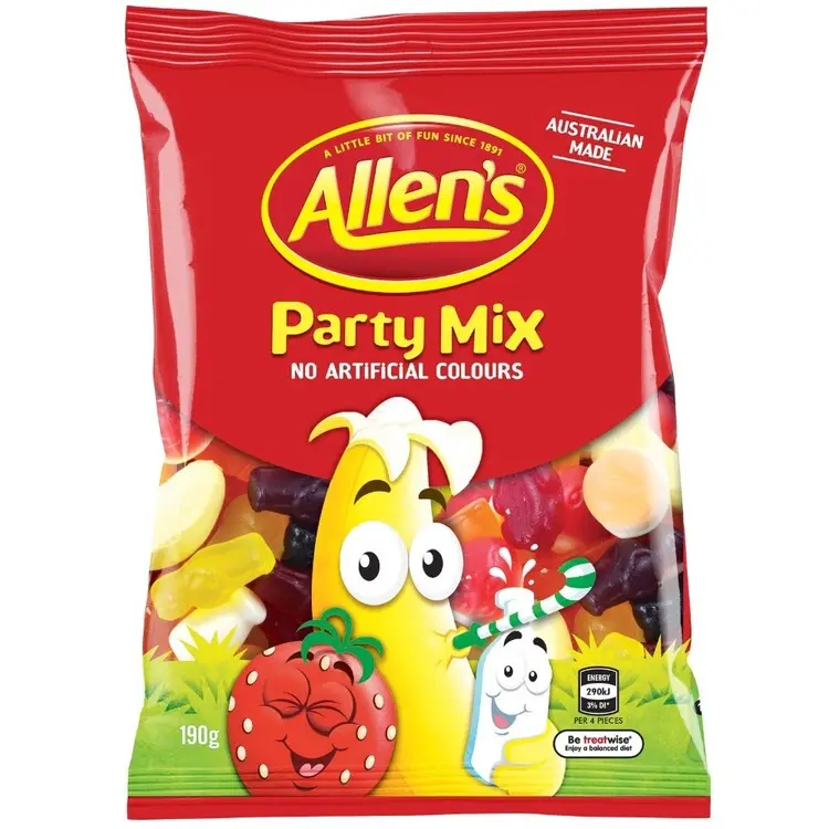 ALLEN'S PARTY MIX SUGAR 190G