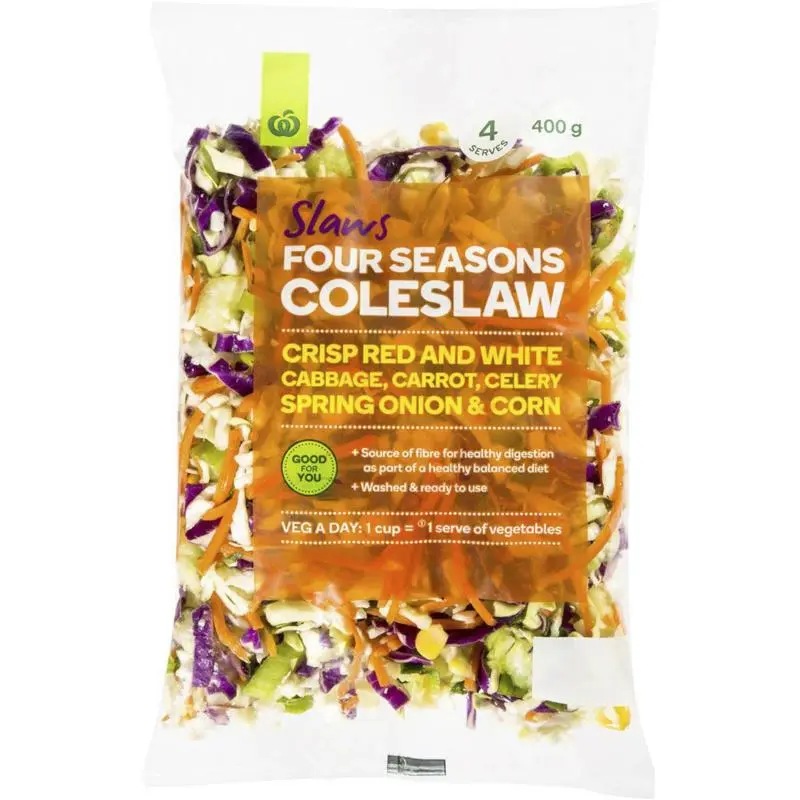Woolworths Four Seasons Coleslaw 400g