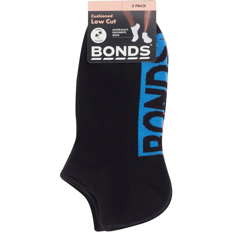 Bonds Logo Low Cut Socks