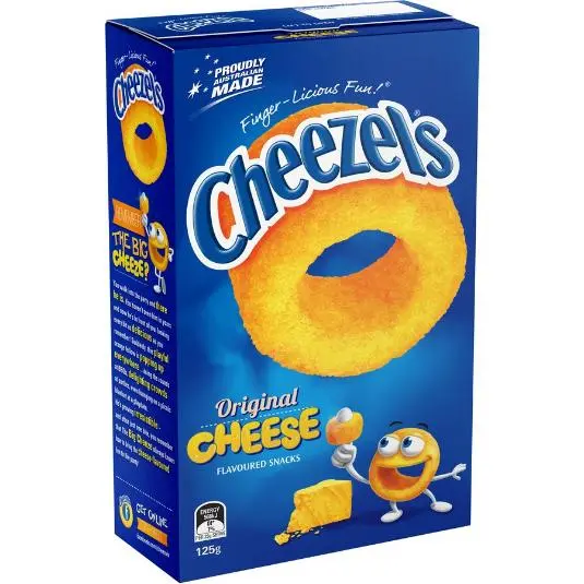 Cheezels Snacks Cheese Box 125g