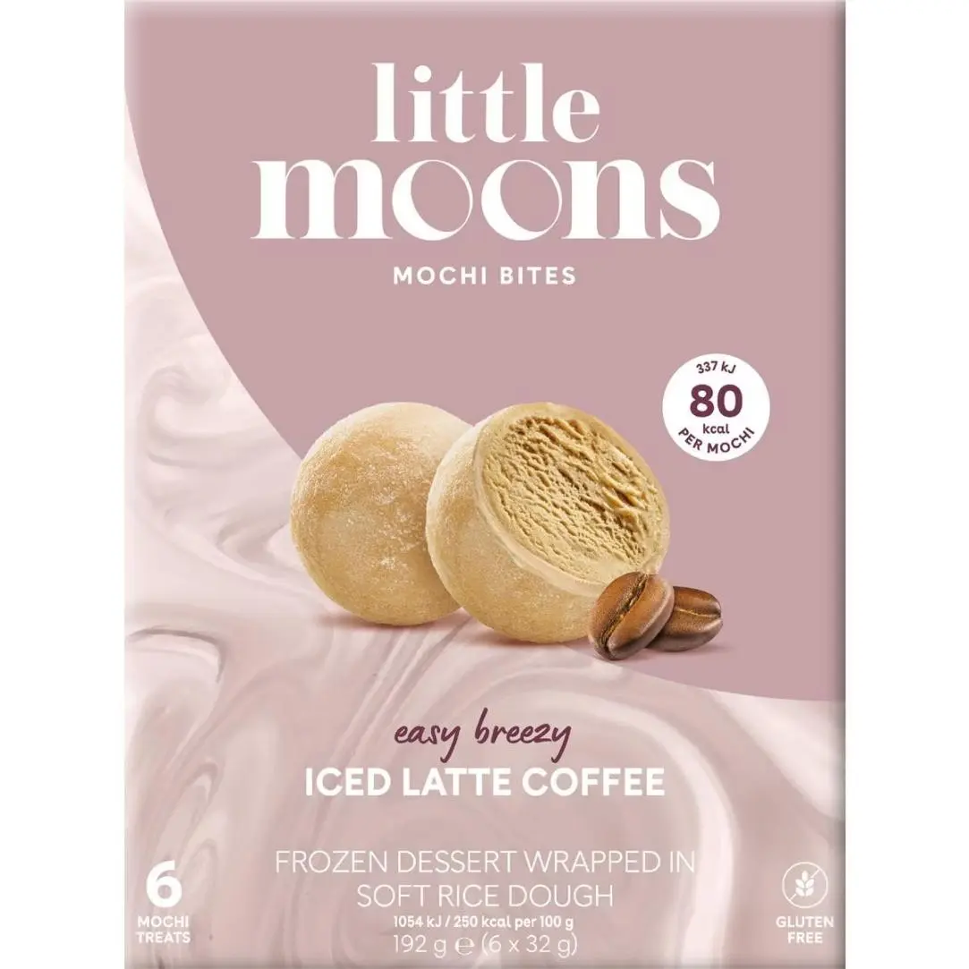 Little Moons Mochi Bites Iced Latte Coffee