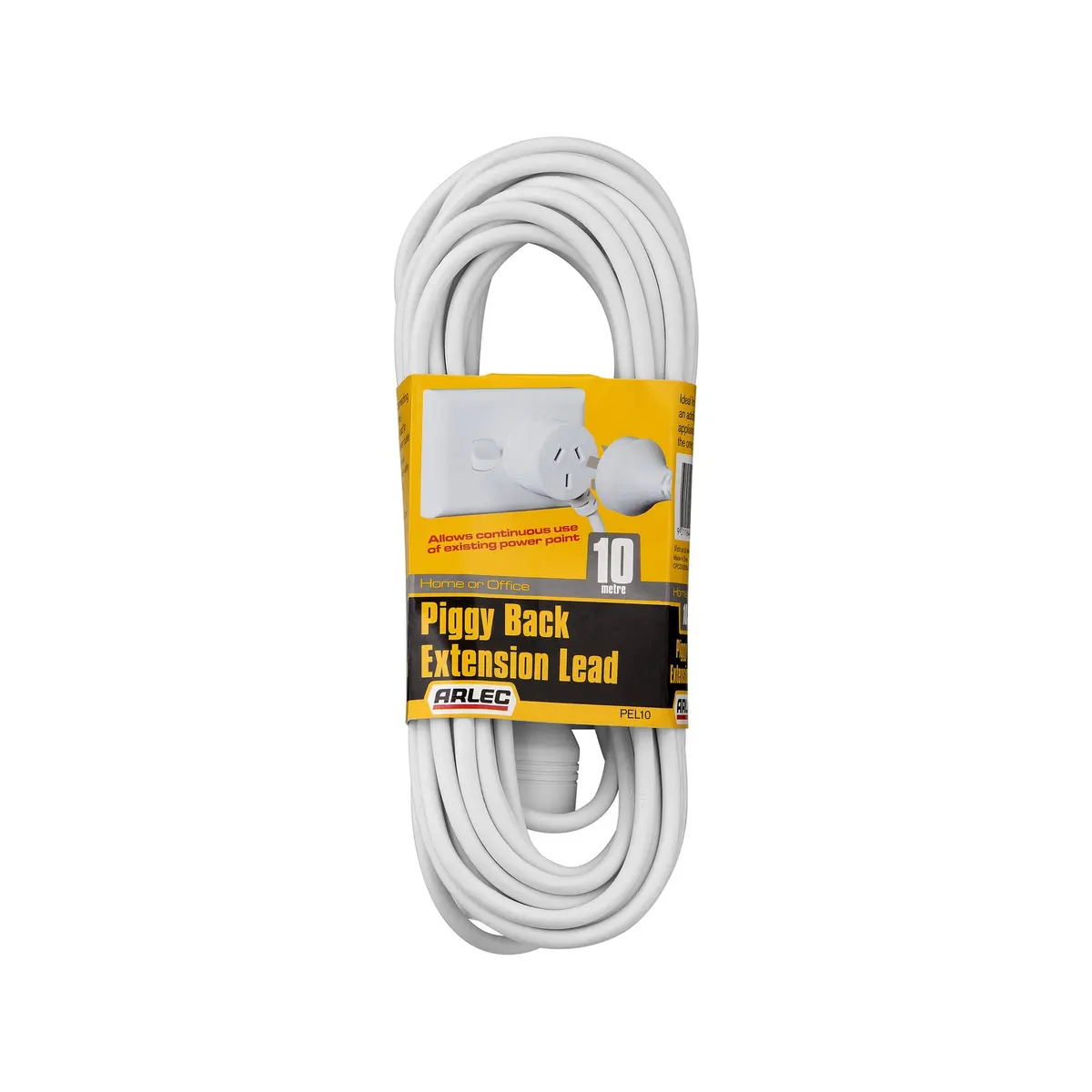 Arlec 10m Piggy Back Extension Lead