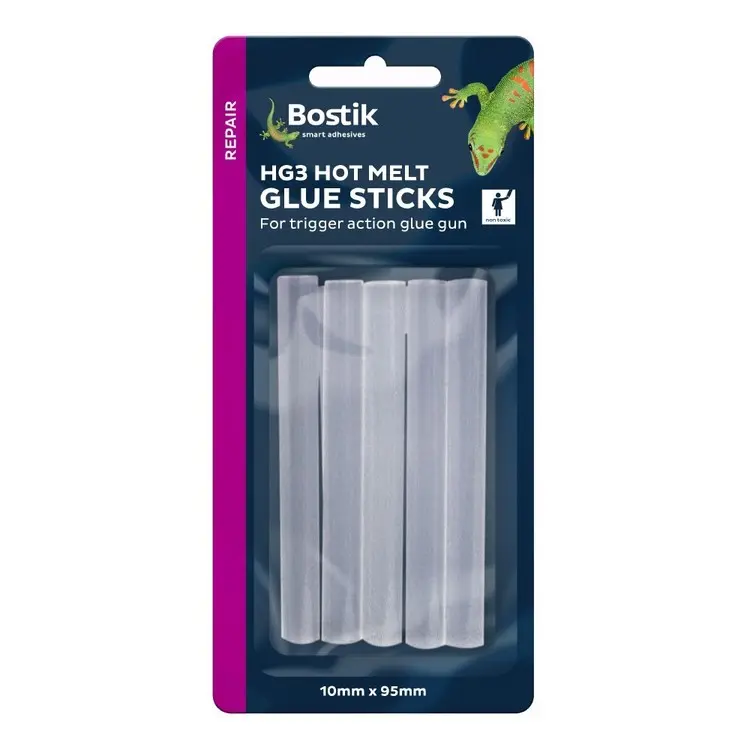 Bostik Hot Melt Glue For HG3 Glue Gun 10mm X 95mm