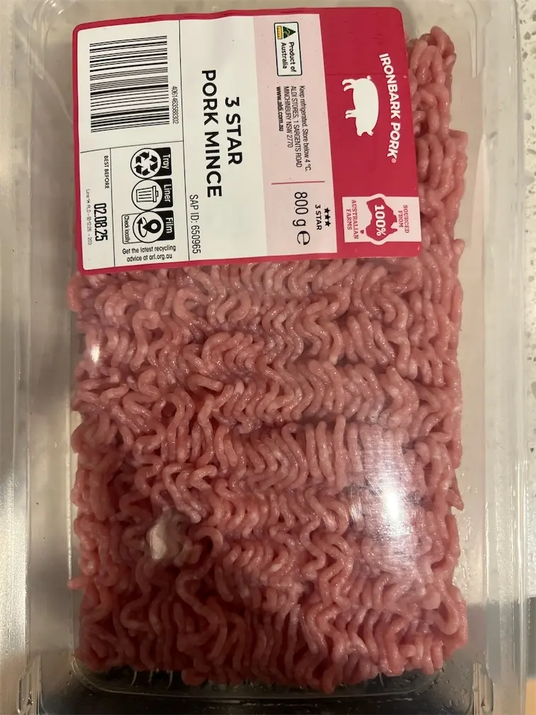 3 Star Pork Mince 800g
