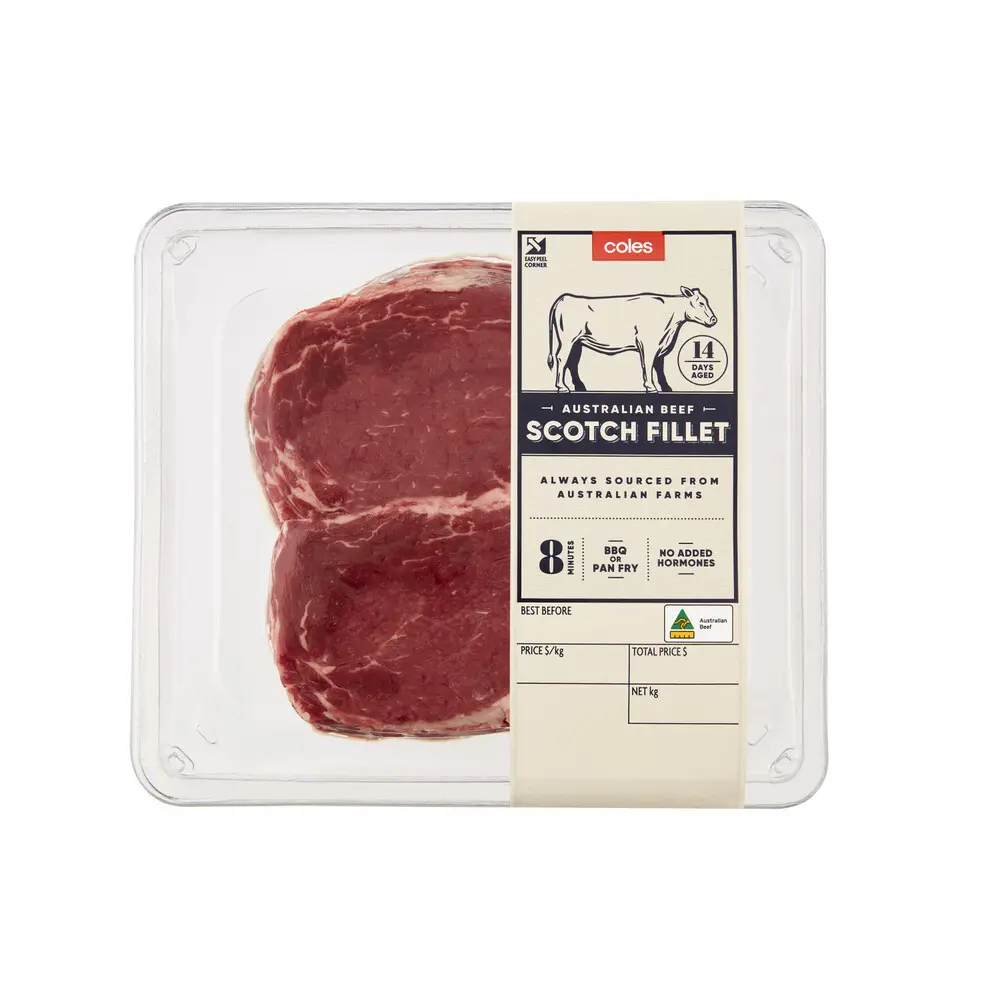 Beef Scotch Steak Fillet 2 Pack