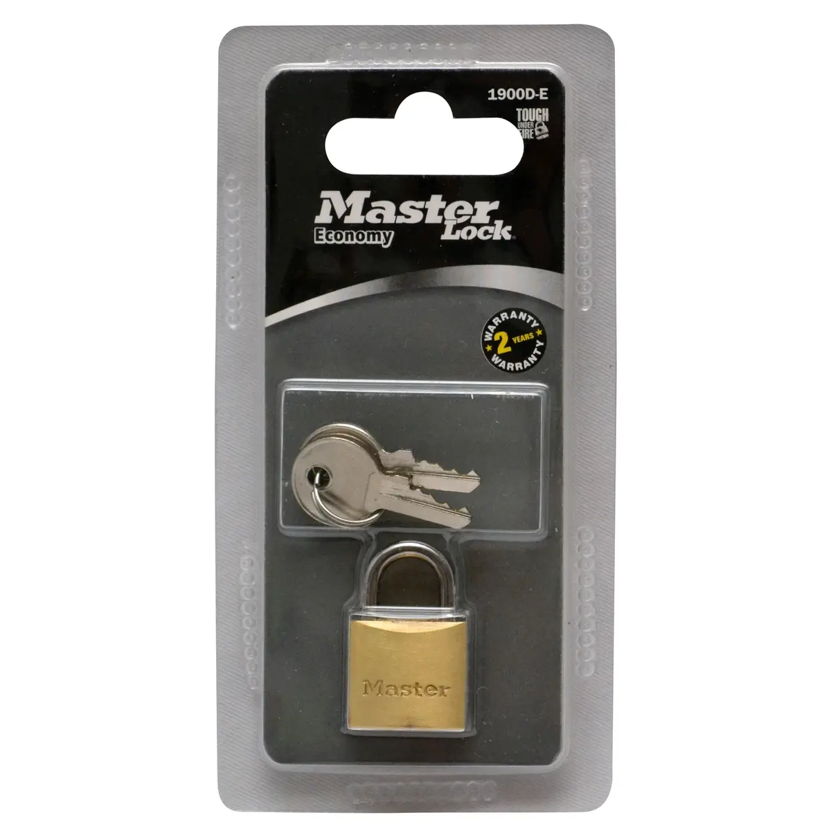 Master Lock 20mm Brass Keyed Padlock