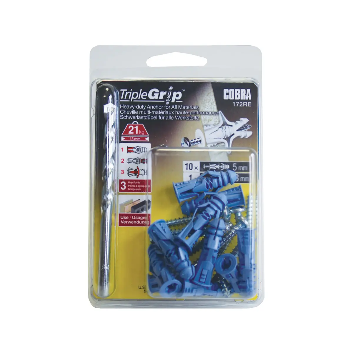 COBRA TRIPLEGRIP 5MM - 10PK