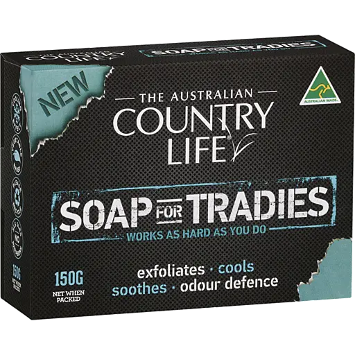 COUNTRY LIFE SOAP FOR TRADIES 150g