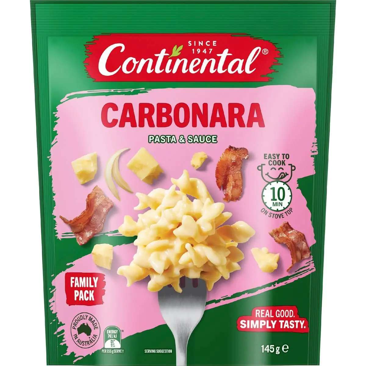 Continental Carbonara Pasta & Sauce