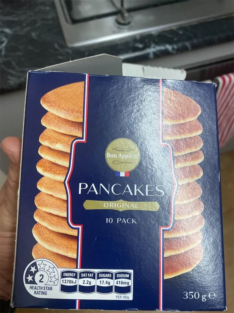 477040 Pancakes 10ck 350g