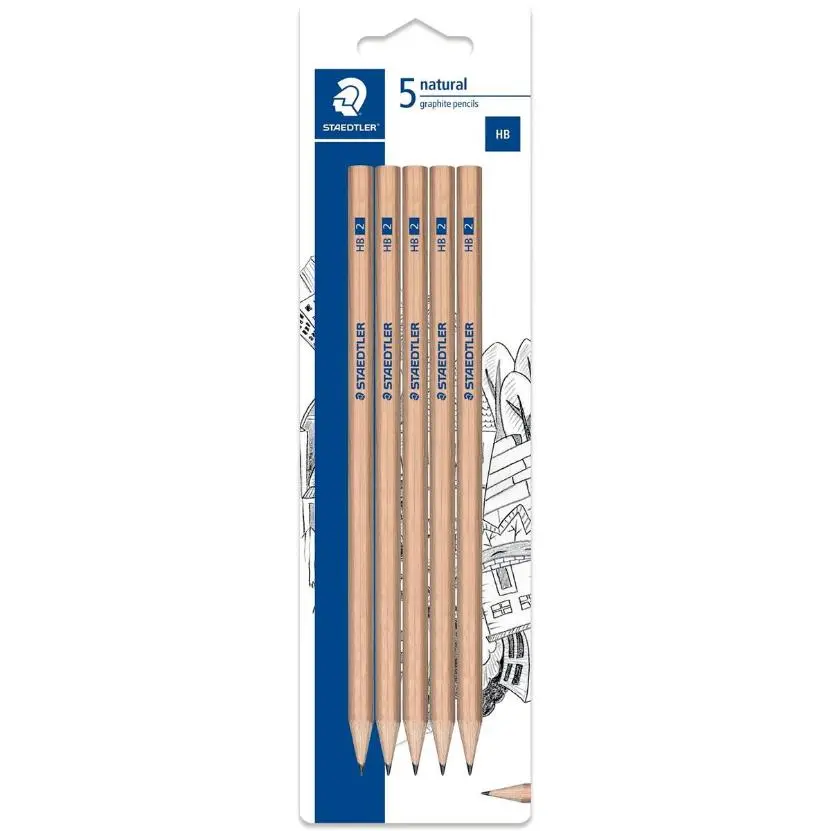 Staedtler Natural Graphite Pencils Hb