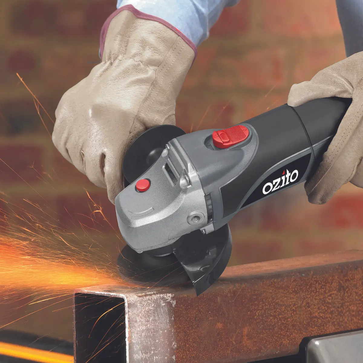 Ozito Angle Grinder 100mm (4") AGS-4050