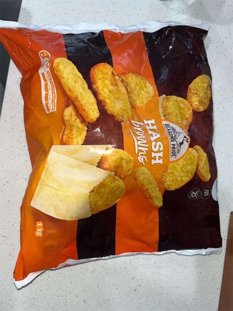 Seasons Pride Hash Browns 1kg