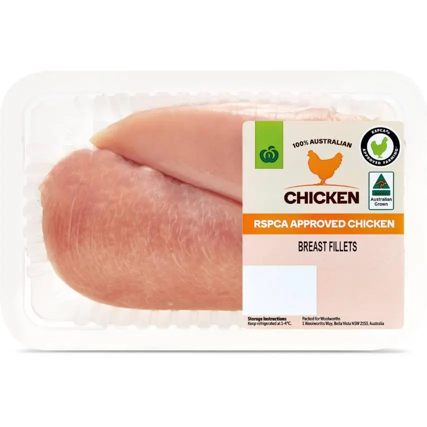 Woolworths Chicken Breast Fillet Skinless Small