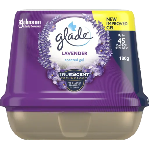 GLADE Gel Air Freshener LAVENDER 180g