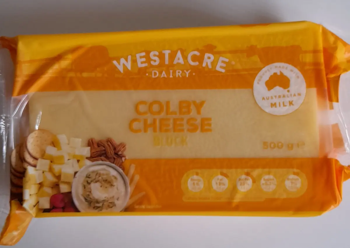 Colby Cheese Block 500g