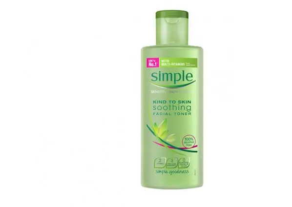 Simple Kind to Skin Soothing Facial Toner 200ml
