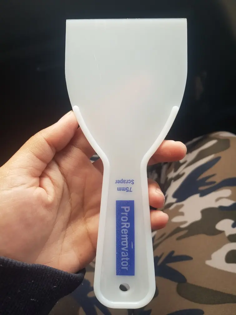 Pro Renovator 75mm Plastic Scraper Tpr1097