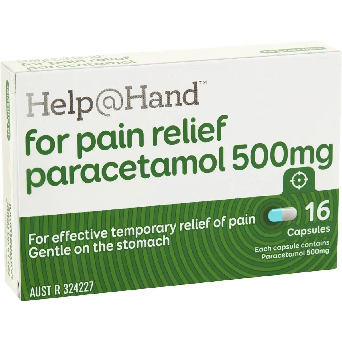 Help@Hand For Pain Relief Paracetamol 500mg Capsules