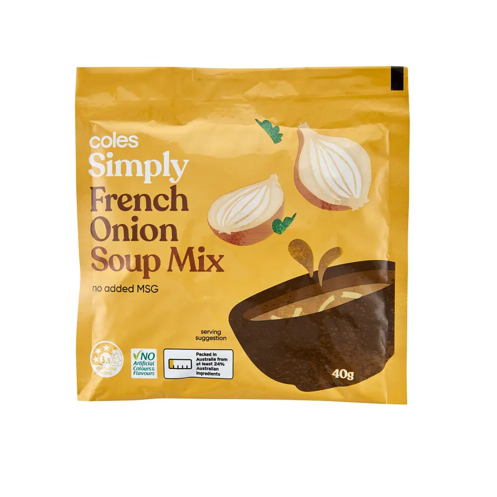 Coles French Onion Soup Mix 40g
