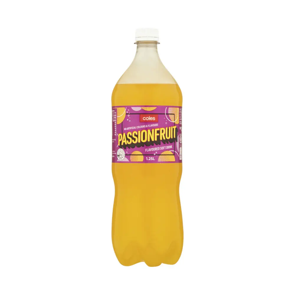 Passionfruit Soft Drink 1.25L